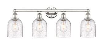 Edison Four Light Bath Vanity in Polished Nickel (405|6164WPNG5586SDY)