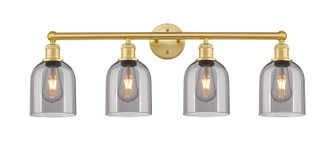 Edison Four Light Bath Vanity in Brushed Brass (405|6164WBBG5586SM)