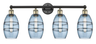 Edison LED Bath Vanity in Black Antique Brass (405|6164WBABG5576BL)