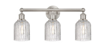 Edison Three Light Bath Vanity in Brushed Satin Nickel (405|6163WSNG5595CL)