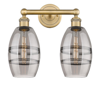 Edison Two Light Bath Vanity in Brushed Brass (405|6162WBBG5576SM)