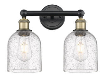 Edison Two Light Bath Vanity in Black Antique Brass (405|6162WBABG5586SDY)