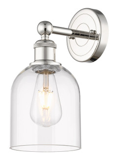 Edison One Light Wall Sconce in Polished Nickel (405|6161WPNG5586CL)
