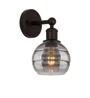 Edison One Light Wall Sconce in Oil Rubbed Bronze (405|6161WOBG5566SM)