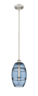 Edison One Light Mini Pendant in Brushed Satin Nickel (405|6161SSNG5578BL)