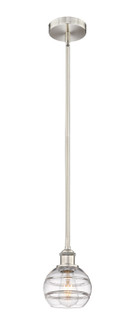 Edison One Light Mini Pendant in Oil Rubbed Bronze (405|6161SOBG5566CL)