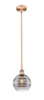 Edison One Light Mini Pendant in Antique Copper (405|6161SACG5568SM)