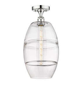 Edison One Light Semi-Flush Mount in Polished Chrome (405|6161FPCG55710CL)