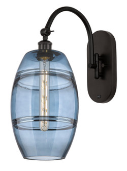 Ballston One Light Wall Sconce in Oil Rubbed Bronze (405|5181WOBG5578BL)