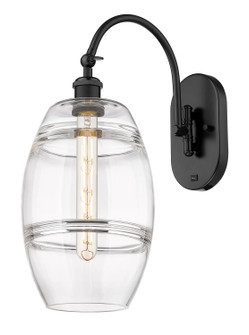 Ballston One Light Wall Sconce in Matte Black (405|5181WBKG5578CL)