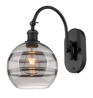 Ballston One Light Wall Sconce in Matte Black (405|5181WBKG5568SM)