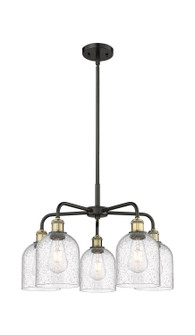 Ballston Five Light Chandelier in Black Antique Brass (405|5165CRBABG5586SDY)