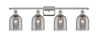 Ballston Four Light Bath Vanity in Polished Nickel (405|5164WPNG5586SM)