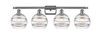 Ballston Four Light Bath Vanity in Polished Chrome (405|5164WPCG5568CL)