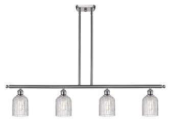Ballston Four Light Island Pendant in Brushed Satin Nickel (405|5164ISNG5595CL)