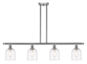 Ballston Four Light Island Pendant in Brushed Satin Nickel (405|5164ISNG5586CL)