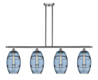 Ballston Four Light Island Pendant in Brushed Satin Nickel (405|5164ISNG5578BL)
