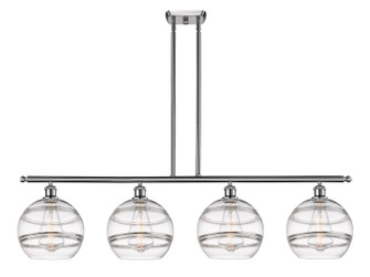 Ballston Four Light Island Pendant in Brushed Satin Nickel (405|5164ISNG55610CL)