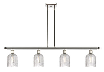 Ballston Four Light Island Pendant in Polished Nickel (405|5164IPNG5595CL)