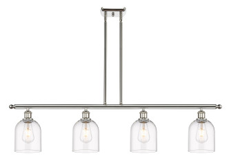Ballston Four Light Island Pendant in Polished Nickel (405|5164IPNG5586CL)