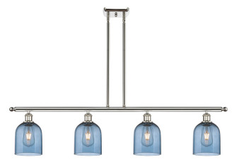 Ballston Four Light Island Pendant in Polished Nickel (405|5164IPNG5586BL)