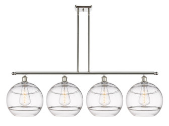 Ballston Four Light Island Pendant in Polished Nickel (405|5164IPNG55612CL)