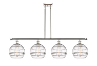 Ballston Four Light Island Pendant in Polished Nickel (405|5164IPNG55610CL)