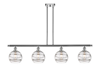 Ballston Four Light Island Pendant in Polished Chrome (405|5164IPCG5568CL)