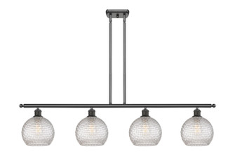 Ballston Four Light Island Pendant in Oil Rubbed Bronze (405|5164IOBG122C8CL)