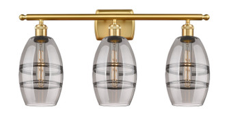Ballston Three Light Bath Vanity in Satin Gold (405|5163WSGG5576SM)