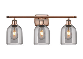 Ballston Three Light Bath Vanity in Antique Copper (405|5163WACG5586SM)