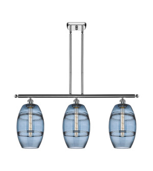 Ballston Three Light Island Pendant in Polished Chrome (405|5163IPCG5578BL)