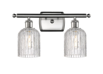 Ballston Two Light Bath Vanity in Brushed Satin Nickel (405|5162WSNG5595CL)