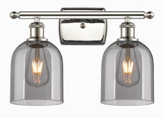 Ballston Two Light Bath Vanity in Polished Nickel (405|5162WPNG5586SM)