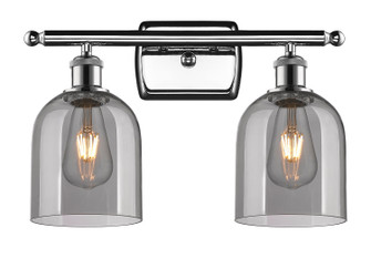 Ballston Two Light Bath Vanity in Polished Chrome (405|5162WPCG5586SM)