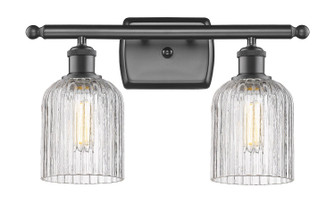 Ballston Two Light Bath Vanity in Oil Rubbed Bronze (405|5162WOBG5595CL)