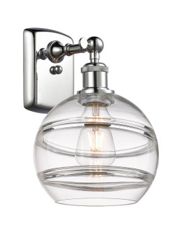 Ballston One Light Wall Sconce in Polished Chrome (405|5161WPCG5568CL)