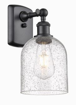 Ballston One Light Wall Sconce in Matte Black (405|5161WBKG5586SDY)