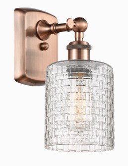 Ballston One Light Wall Sconce in Antique Copper (405|5161WACG112C5CL)