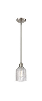 Ballston One Light Mini Pendant in Brushed Satin Nickel (405|5161SSNG5595CL)