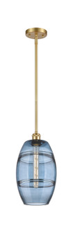 Ballston One Light Mini Pendant in Satin Gold (405|5161SSGG5578BL)