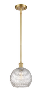 Ballston One Light Mini Pendant in Satin Gold (405|5161SSGG122C8CL)