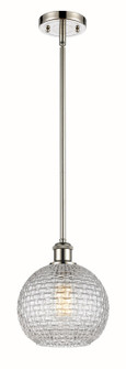 Ballston One Light Mini Pendant in Polished Nickel (405|5161SPNG122C8CL)