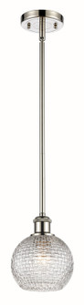 Ballston One Light Mini Pendant in Polished Nickel (405|5161SPNG122C6CL)