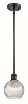 Ballston One Light Mini Pendant in Oil Rubbed Bronze (405|5161SOBG122C6CL)
