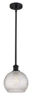 Ballston One Light Mini Pendant in Matte Black (405|5161SBKG122C8CL)