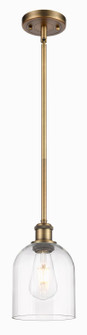 Ballston One Light Mini Pendant in Brushed Brass (405|5161SBBG5586CL)