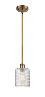 Ballston One Light Mini Pendant in Brushed Brass (405|5161SBBG112C5CL)