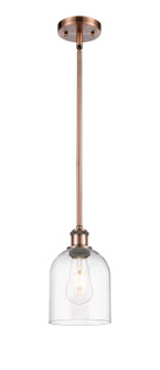 Ballston One Light Mini Pendant in Antique Copper (405|5161SACG5586CL)