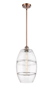 Ballston One Light Mini Pendant in Antique Copper (405|5161SACG55710CL)